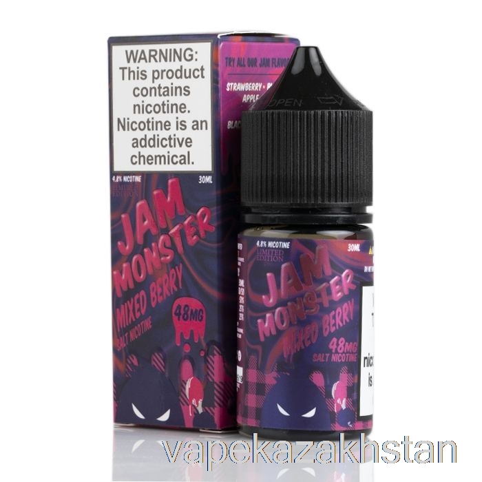 Vape Disposable Mixed Berry - Jam Monster Salts - 30mL 24mg